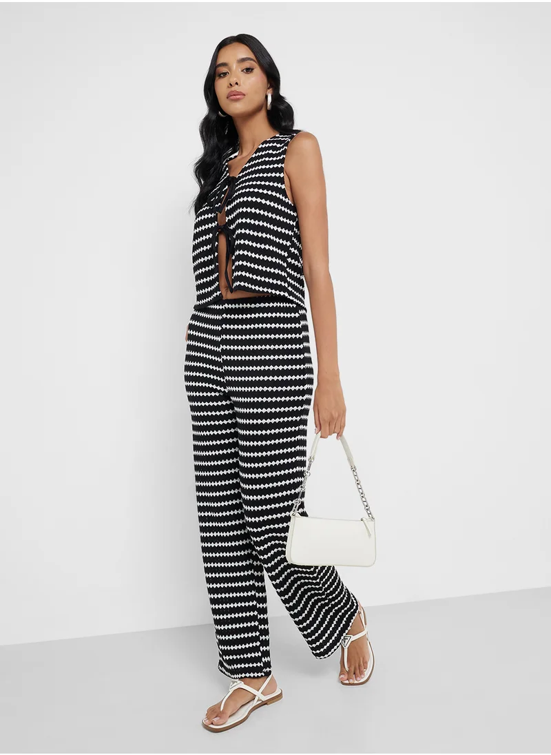 اونلي Onleva Stripe Pant