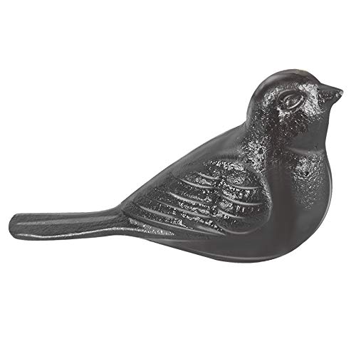 Highland Farms Select Cast Iron Decorative Bird Door Stop, Heavy Duty Door Stopper, Door Stop Wedge to Stop Your Bedroom, Bath and Exterior Doors, First Christmas in New Home Ornament - Image 1