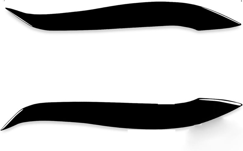 DEMULAX Gloss Black Headlight Eyebrows for Toyota EP91 - Image 1