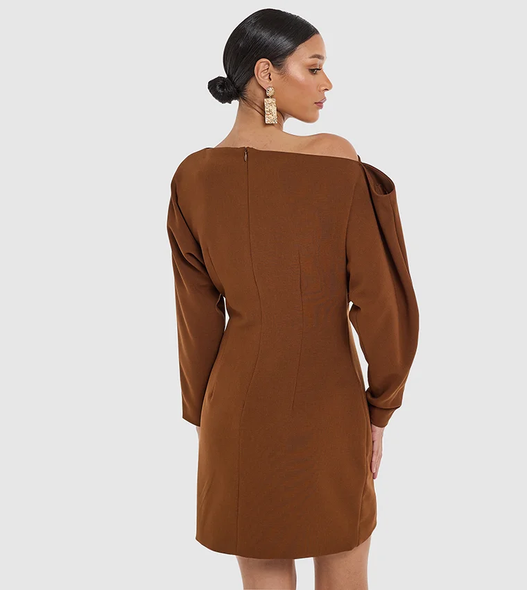 BCBG BCBG Long Sleeves Mini Dress