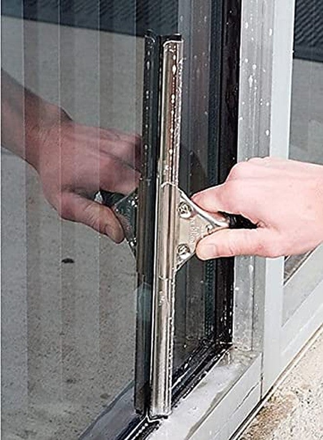 Unger PR350 Pro Stainless Steel Window Squeegee, 14-Inch Wide Blade - Image 2