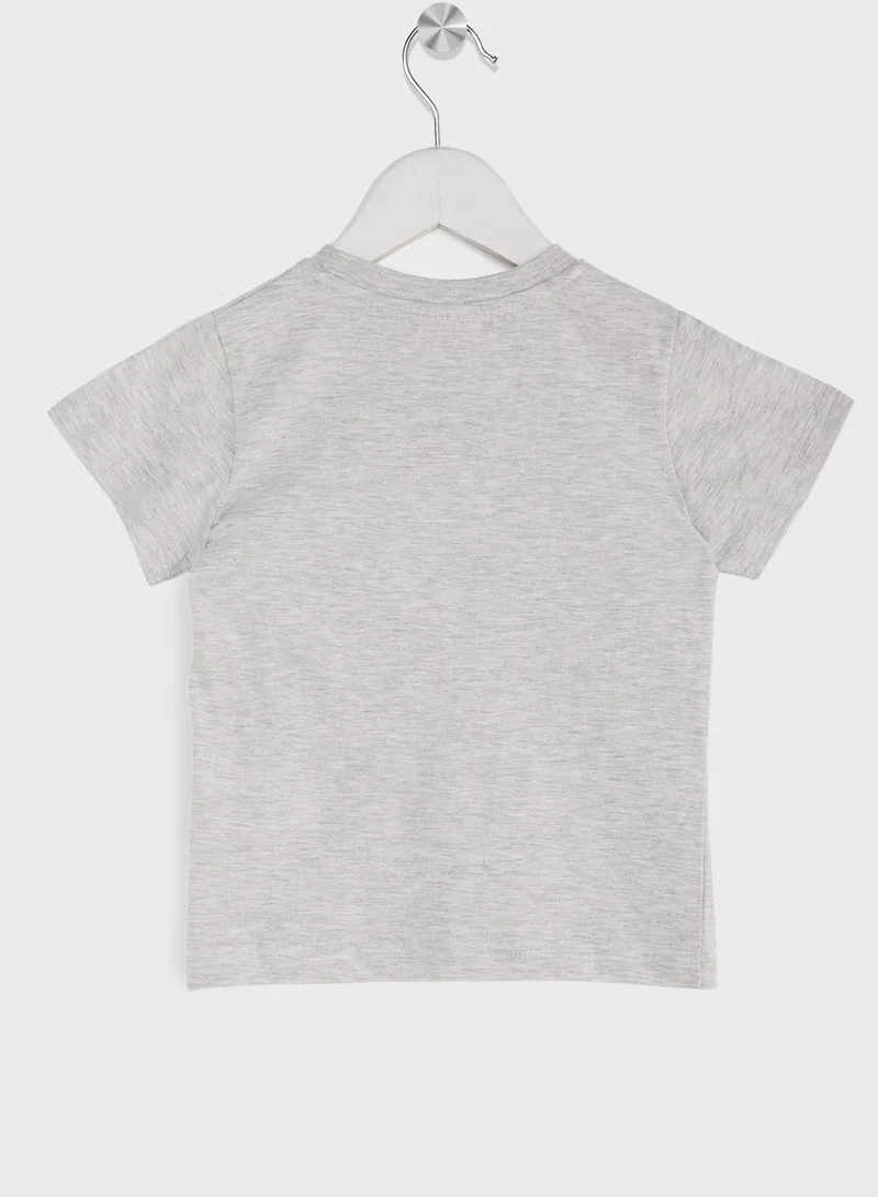 Emoji Private Label Boys Smiley T-Shirt
