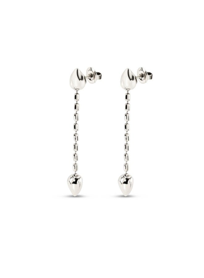 Uno de 50 UNOde50 CUPIDO Earrings, Sterling Silver-Plated - Image 2