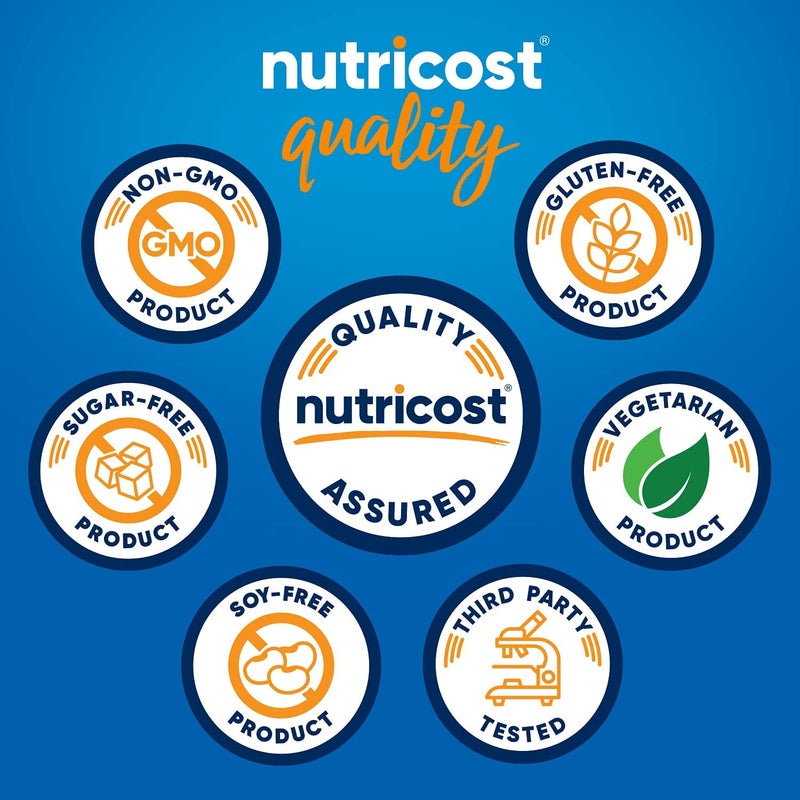 Nutricost مستخلص البيجيوم من نوتريكوست 5000 ملغ يعادل 120 كبسولة من 500 ملغ من مستخلص 10:1 كبسولات نباتية خالية من الكائنات المعدلة وراثيًا وخالية من الغلوتين وصديقة للنباتيين - Image 3