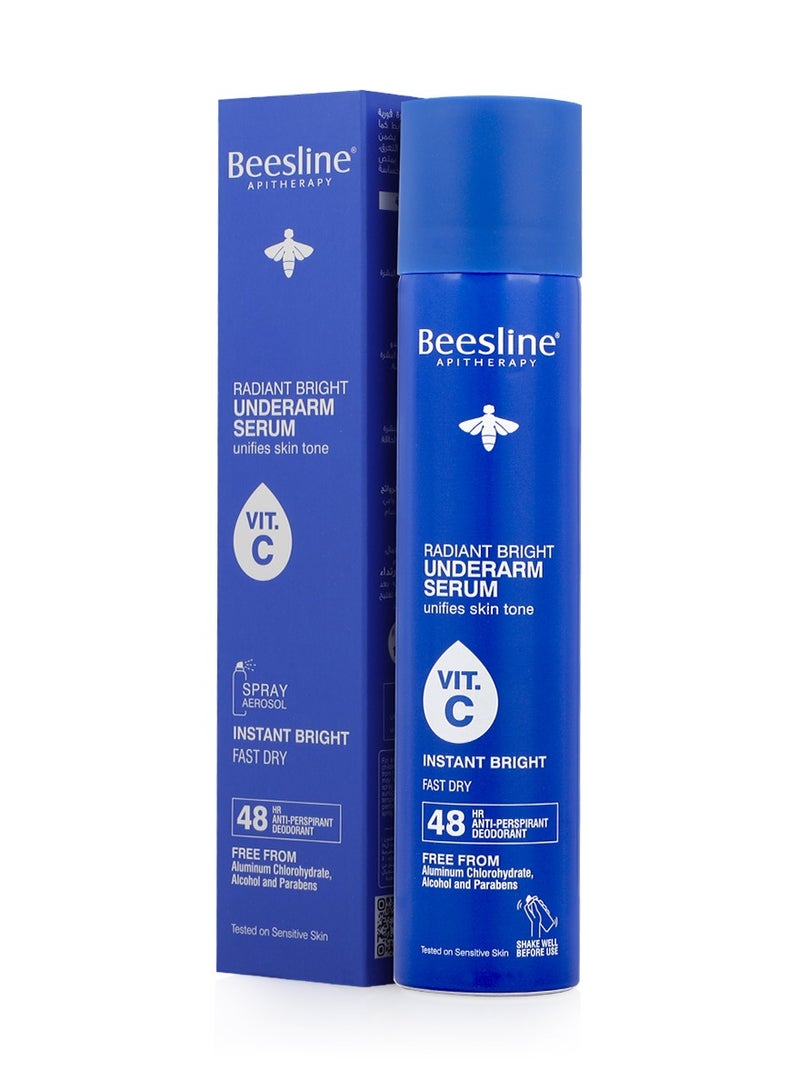 Beesline Radiant Bright Underarm Serum - Instant Bright 150ml - Image 3