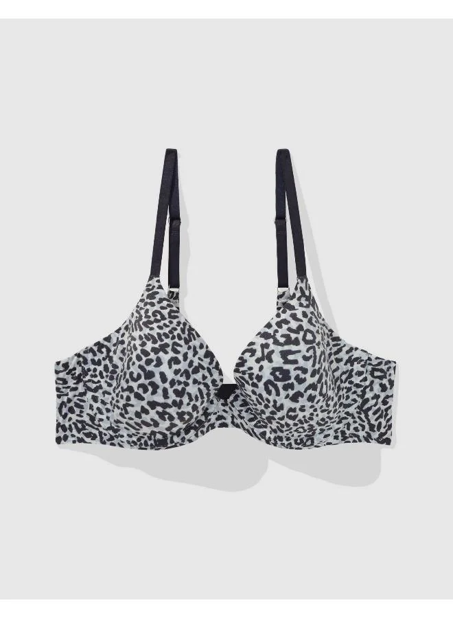 Aerie Printed Plunge Neck Bra