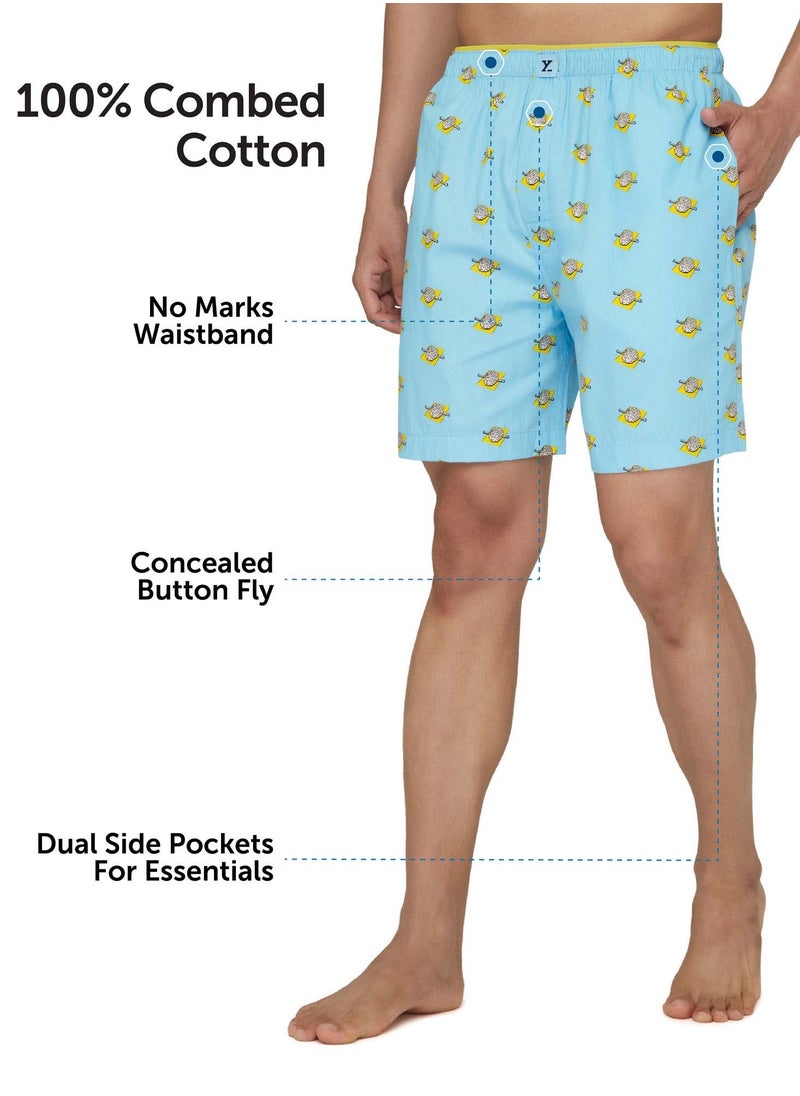 XYXX IntelliEaze Super Combed Cotton Boxer Shorts for mens Pack of 2  - Image 5