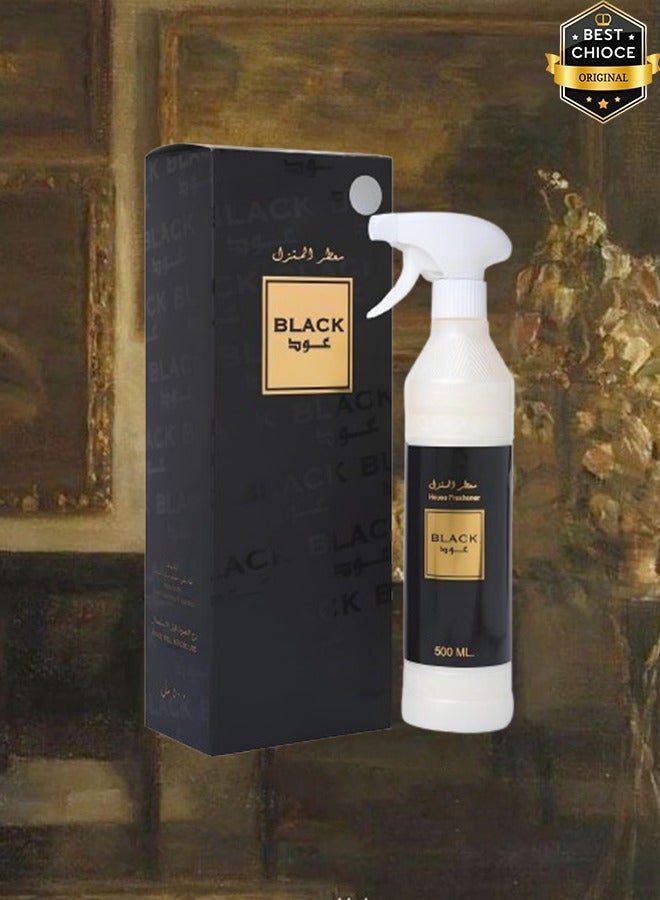 Banafa 2 Pieces Black Oud Air Freshner 500ml - Image 2