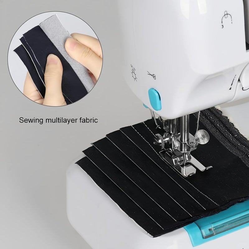 Tazweeq Electric Sewing Machine, Portable Sewing Machine for Beginner, 12 Built-in Stitches, 2 Speed Free-Arm Crafting Mending Machine or Kids,Women - Image 4