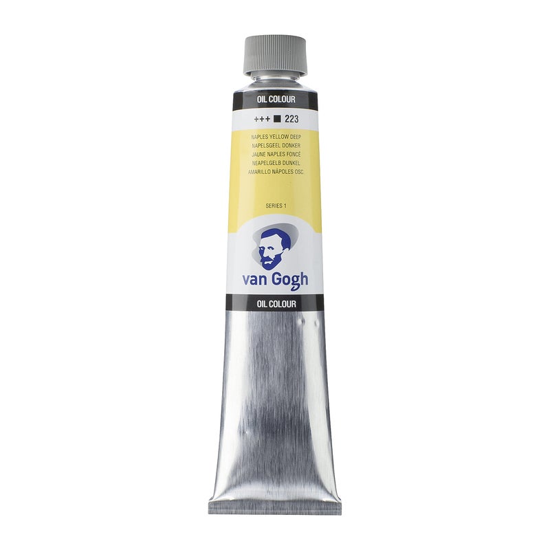 Van Gogh Oil Color Paint, 200ml Tube, Naples Yellow Deep 223 - Image 1