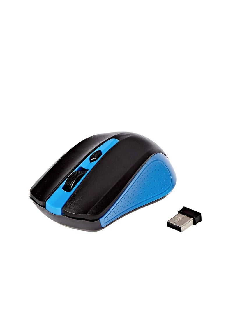 Enet Optical Wireless Mouse Blue  - Image 1