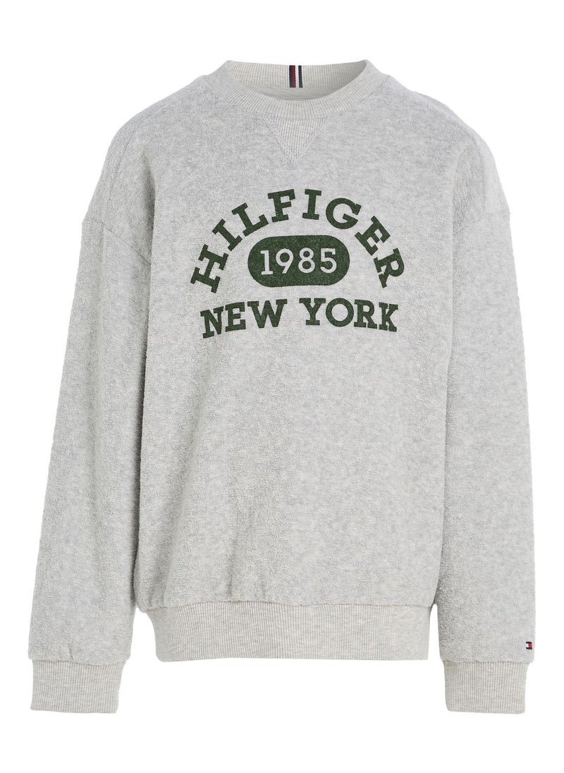 TOMMY HILFIGER - Youth Varsity Sweatshirt - Image 1