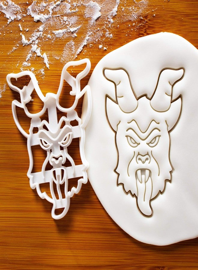 Bakerlogy Realistic Krampus cookie cutter, Suitable for Christmas party, 1 piece - Bakerlogy - Image 2