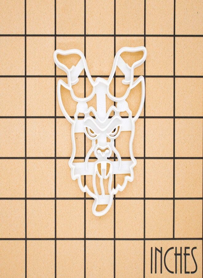 Bakerlogy Realistic Krampus cookie cutter, Suitable for Christmas party, 1 piece - Bakerlogy - Image 3