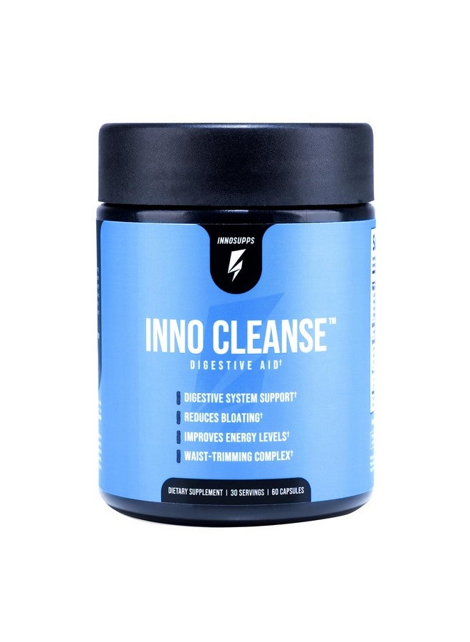 INNOSUPPS Inno Cleanse - Waist Trimming Complex | Digestive System Support & Aid | Reduced Bloating | Improves Energy Levels | Gluten Free, Vegan Friendly - Image 1