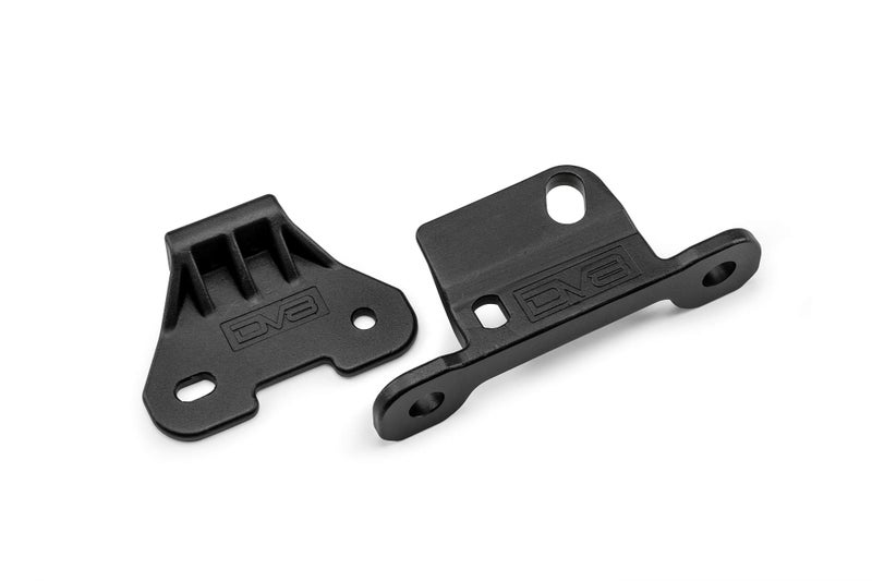 DV8 Offroad Hard Top Mounting Brackets for 20182025 Jeep Wrangler JL Gladiator JT Complete Set Steel Construction MicroTexture Black Powder Coat