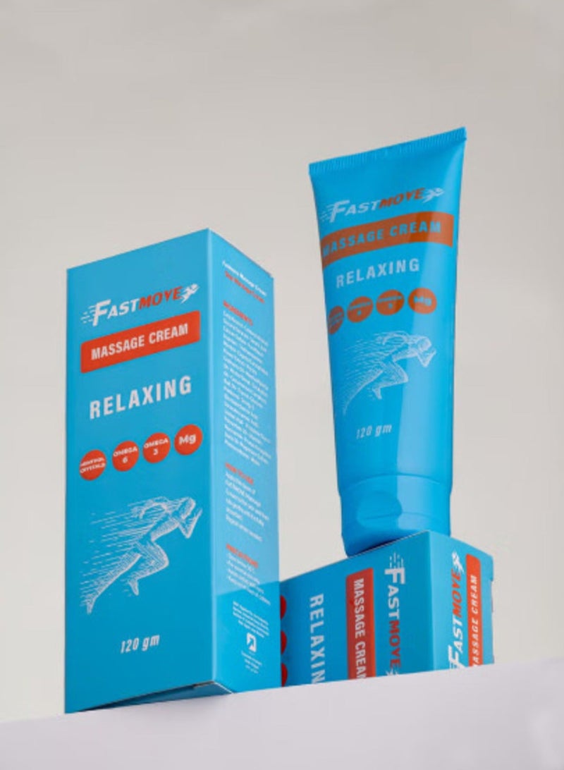 FastMove Relaxing Massage Cream 120gm - Image 1