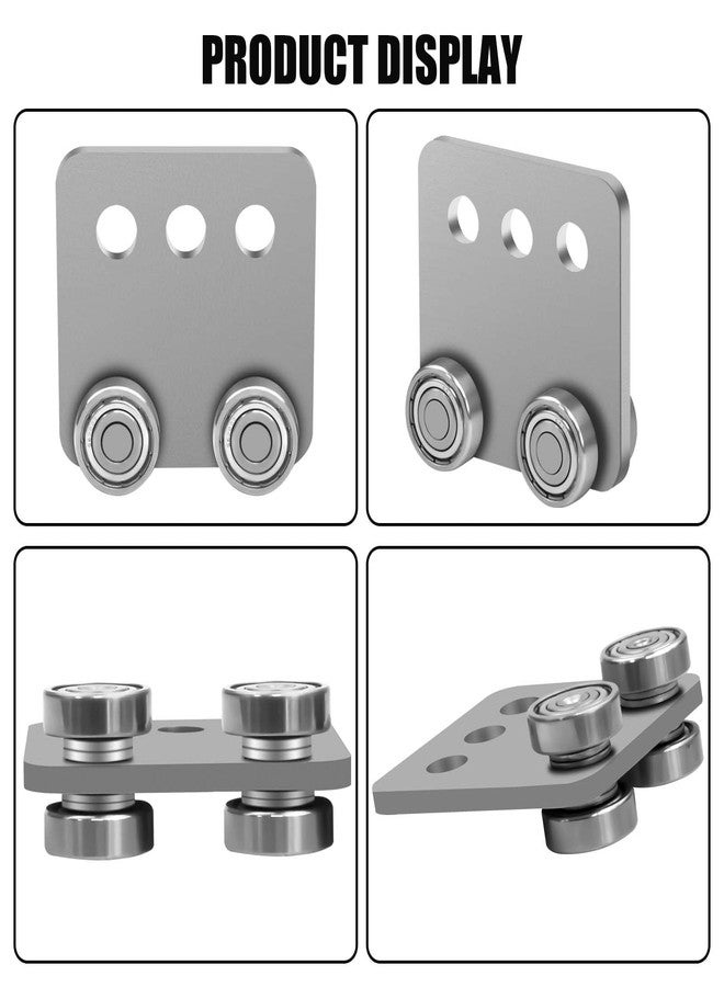 FBULWSEC P2950-EG 4 Wheel Trolley Assembly for All 1-5/8" or Taller Strut Channel (4PACK) - Image 4