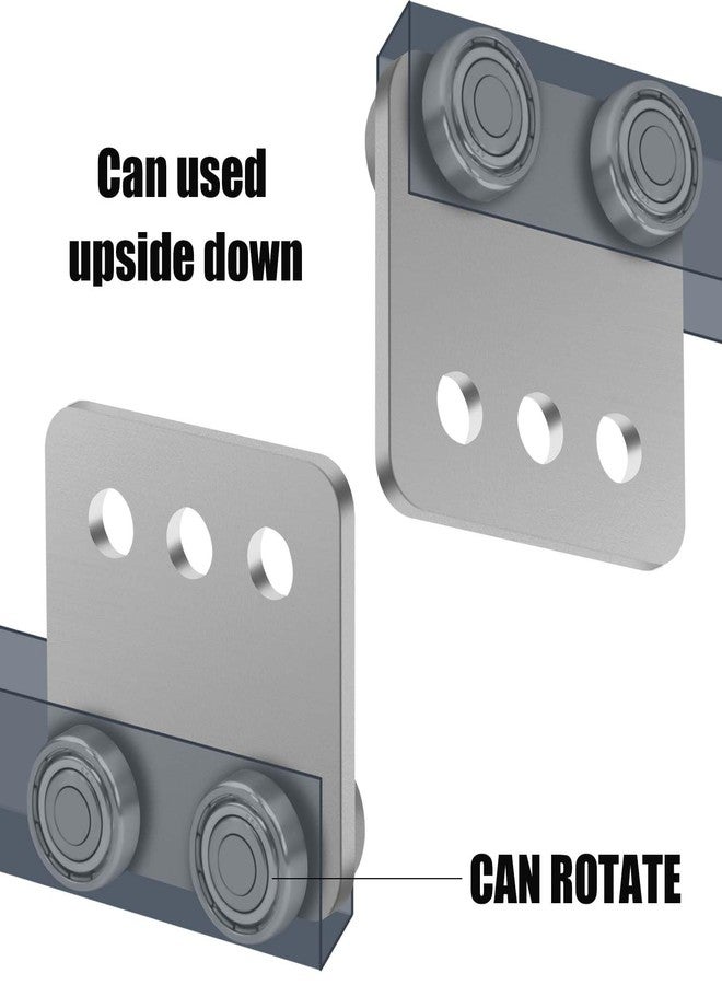 FBULWSEC P2950-EG 4 Wheel Trolley Assembly for All 1-5/8" or Taller Strut Channel (4PACK) - Image 5