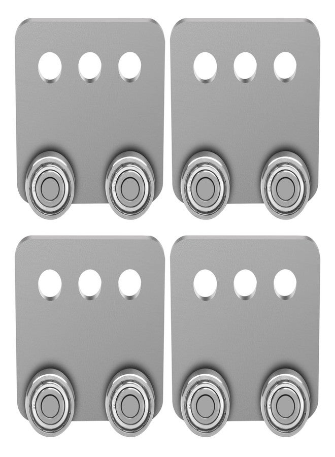 FBULWSEC P2950-EG 4 Wheel Trolley Assembly for All 1-5/8" or Taller Strut Channel (4PACK) - Image 1