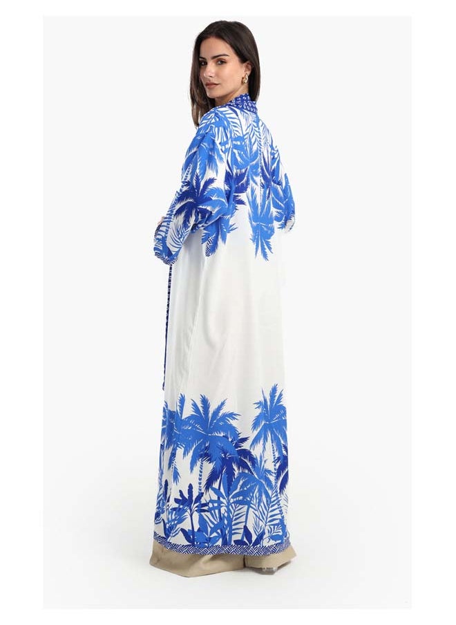 Carina Palm Trees Printed Kimono  - Image 3
