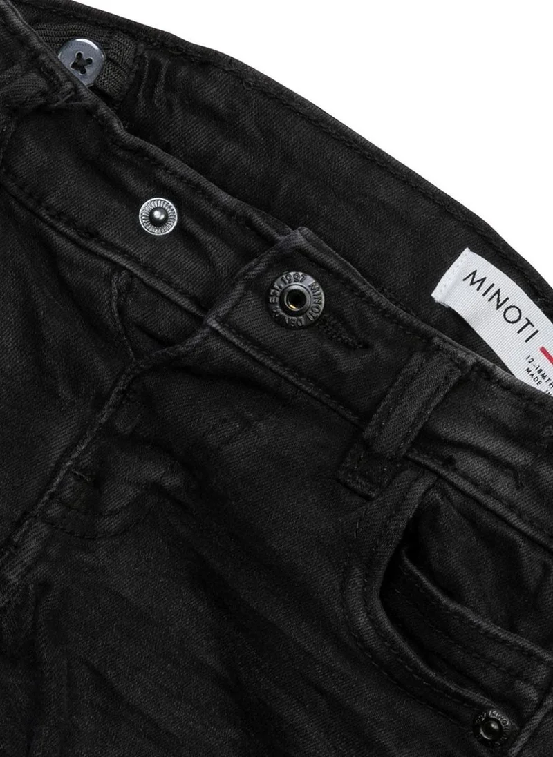 MINOTI Kids' Denim Shorts with Rolled Hem