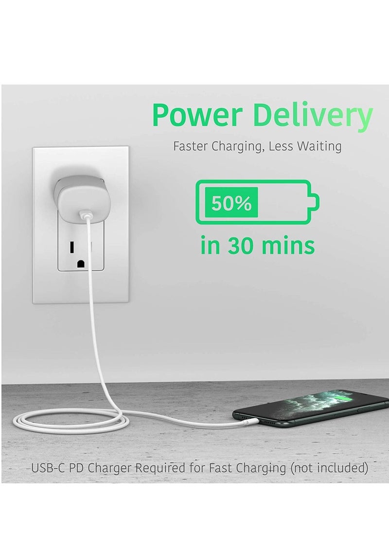 Generic - USB C to Lightning Cable iPhone Charger Fast Charging Power Delivery PD MFI Certified for Apple iPhone - Image 1