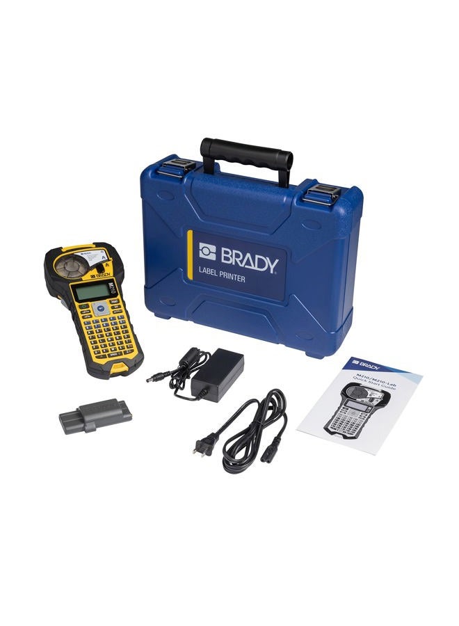 TIFALEX طقم طابعة الملصقات المحمولة M210 (M210-KIT)، أصفر/أسود - Image 1