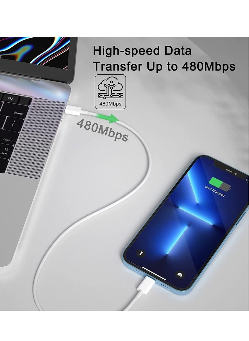 Generic - Apple Certified PD Fast Charger for iPhone 20W, 1M Type C Wall Charger Plug Adapter USB-C to Lightning Cable 14 13 12 11 Pro Mini XS XR - Image 1