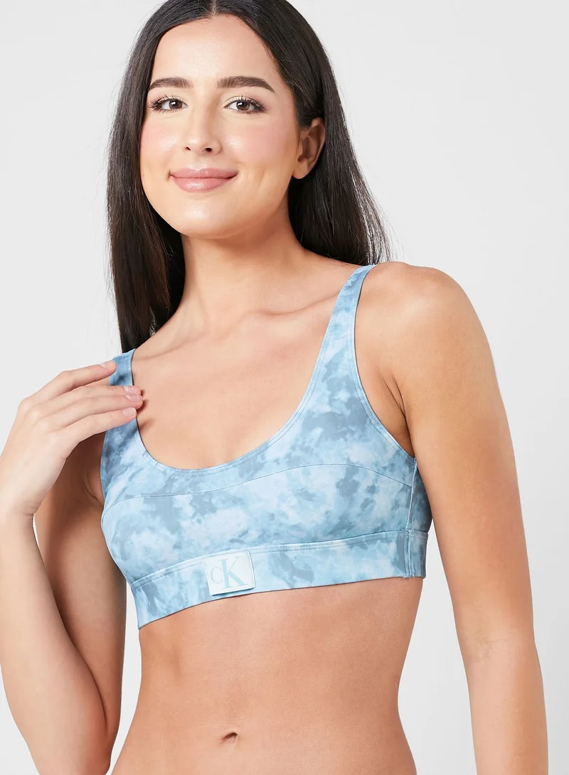 CALVIN KLEIN Scoop Neck Bikini Top