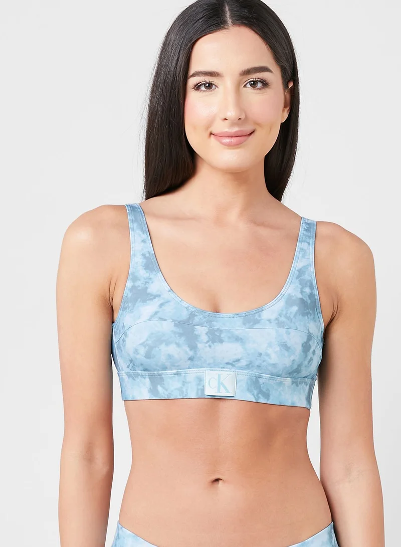 CALVIN KLEIN Scoop Neck Bikini Top