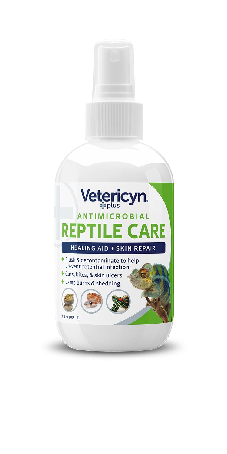 Vetericyn Plus Reptile Wound Care Spray | Reptile Skin Repair, Help Care for Reptile Wounds, Including Scale Rot, Lamp Burns, and Shedding. 3 Ounces - Image 3