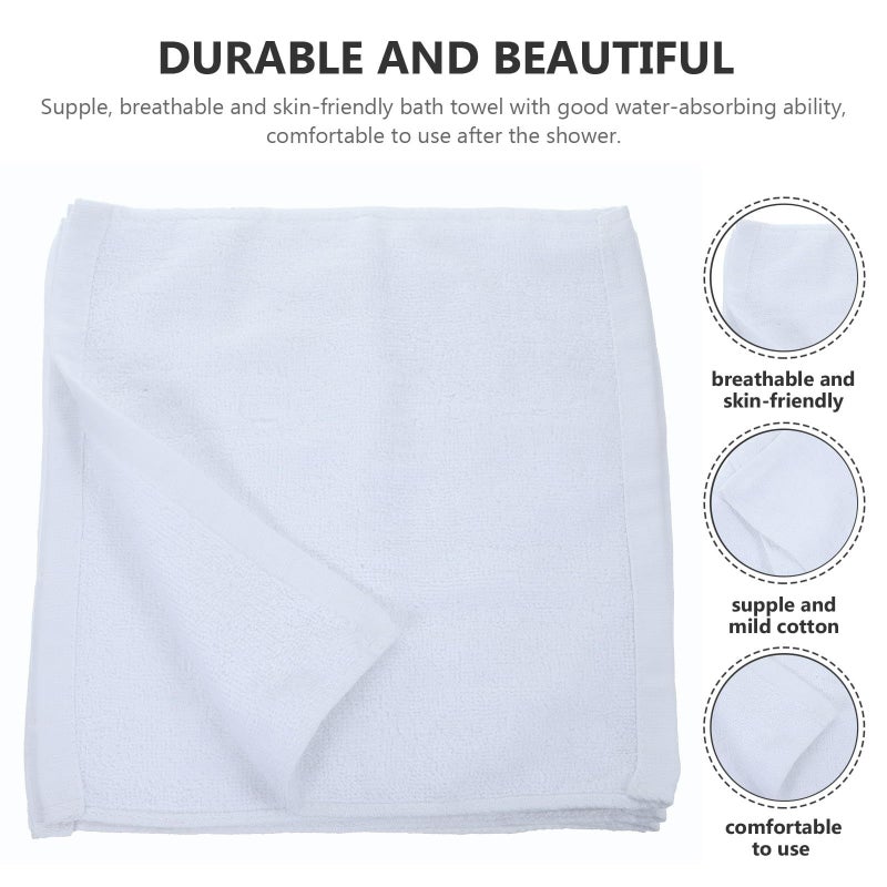 Ultra Soft Absorbent Cotton Washcloths 5 Pack 30x30cm Face Hand Towels for Bathroom - Image 4