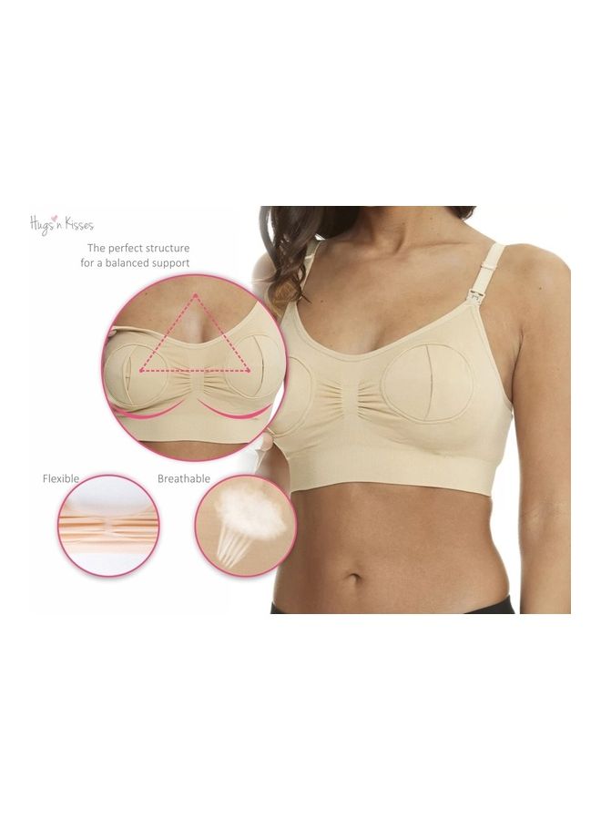 Pumping / Nursing Bra, Medium - Black - Image 3
