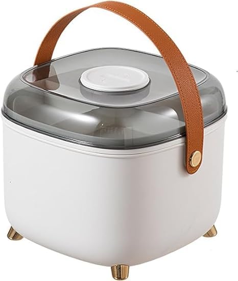GNEY 1Pc Medicine Box Household Storage Box First Aid Box Storage Box With Lid and Handle Large Portable Emergency Medical Box Home Organization And Storage SuppWhite - Image 1