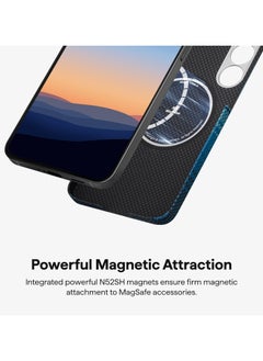 PITAKA pitaka Case for Samsung Galaxy S25 Plus, 6.7 Inch, Compatible with MagSafe, Slim & Light Samsung Galaxy S25 Plus Case, 1500D Aramid Fiber Made [MagEZ Case 4 - Moonrise]  - Image 4