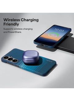 PITAKA pitaka Case for Samsung Galaxy S25 Plus, 6.7 Inch, Compatible with MagSafe, Slim & Light Samsung Galaxy S25 Plus Case, 1500D Aramid Fiber Made [MagEZ Case 4 - Moonrise]  - Image 5