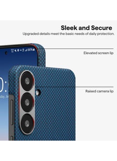 PITAKA pitaka Case for Samsung Galaxy S25 Plus, 6.7 Inch, Compatible with MagSafe, Slim & Light Samsung Galaxy S25 Plus Case, 1500D Aramid Fiber Made [MagEZ Case 4 - Moonrise]  - Image 2