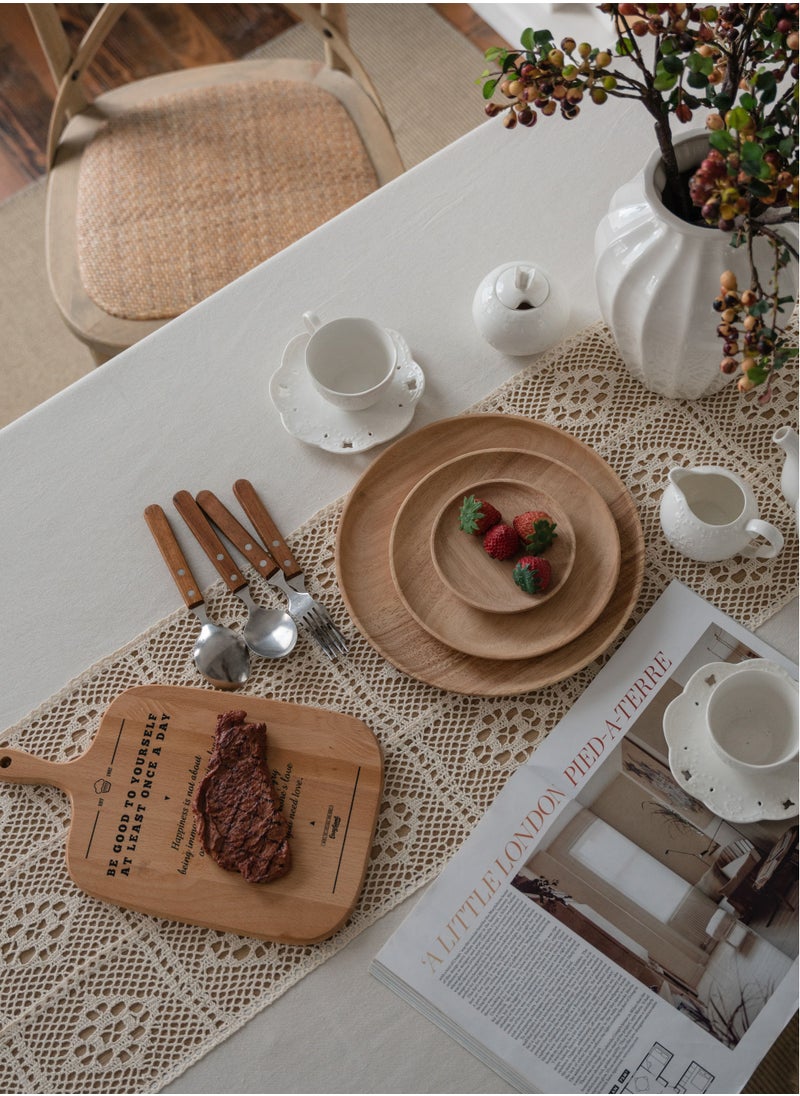 1-Piece Simplicity Hollowing Spliced Crochet Fringed Dining Table Cover Table Cloth Polyester-Cotton Blend Beige 200 x 140 Centimeter - pzsku/ZC07C91BFDA530B89CCD6Z/45/_/1680264547/c05bceca-0427-49c9-9874-2f2a369b56d6