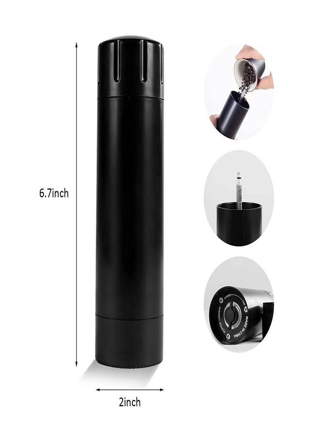 Fonture Manual Pepper Grinder Salt and Pepper Mill Shakers Thickness Adjustable Ceramic Core Kitchen Mills Pepper Blender (1) - Image 3