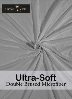 Siesta Zen Siesta Zen Microfiber Fitted Bed Sheet – 30cm Deep Pocket, Wrinkle-Resistant, Machine Washable, Soft, Cozy & Fade-Resistant – Perfect Fit for a Comfortable Night’s Sleep  - Image 4