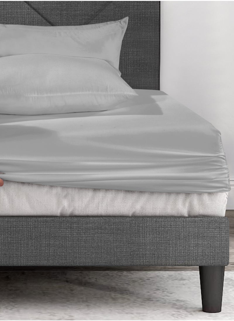 Siesta Zen - Siesta Zen Microfiber Fitted Bed Sheet – 30cm Deep Pocket, Wrinkle-Resistant, Machine Washable, Soft, Cozy & Fade-Resistant – Perfect Fit for a Comfortable Night’s Sleep - Image 1