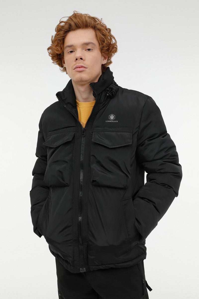 LUMBERJACK M-Adalwolf Coat 2pr Black Men's Short Coat  - Image 1