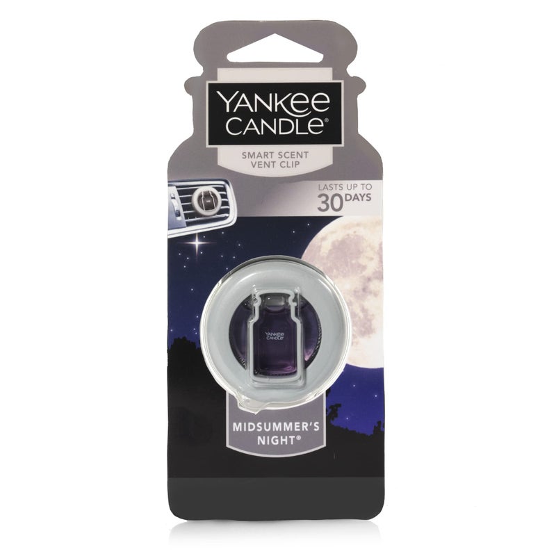 Yankee Candle CAR VENT CLIP HW MIDSUMMERS NIGHT, Smart Scent - Image 1