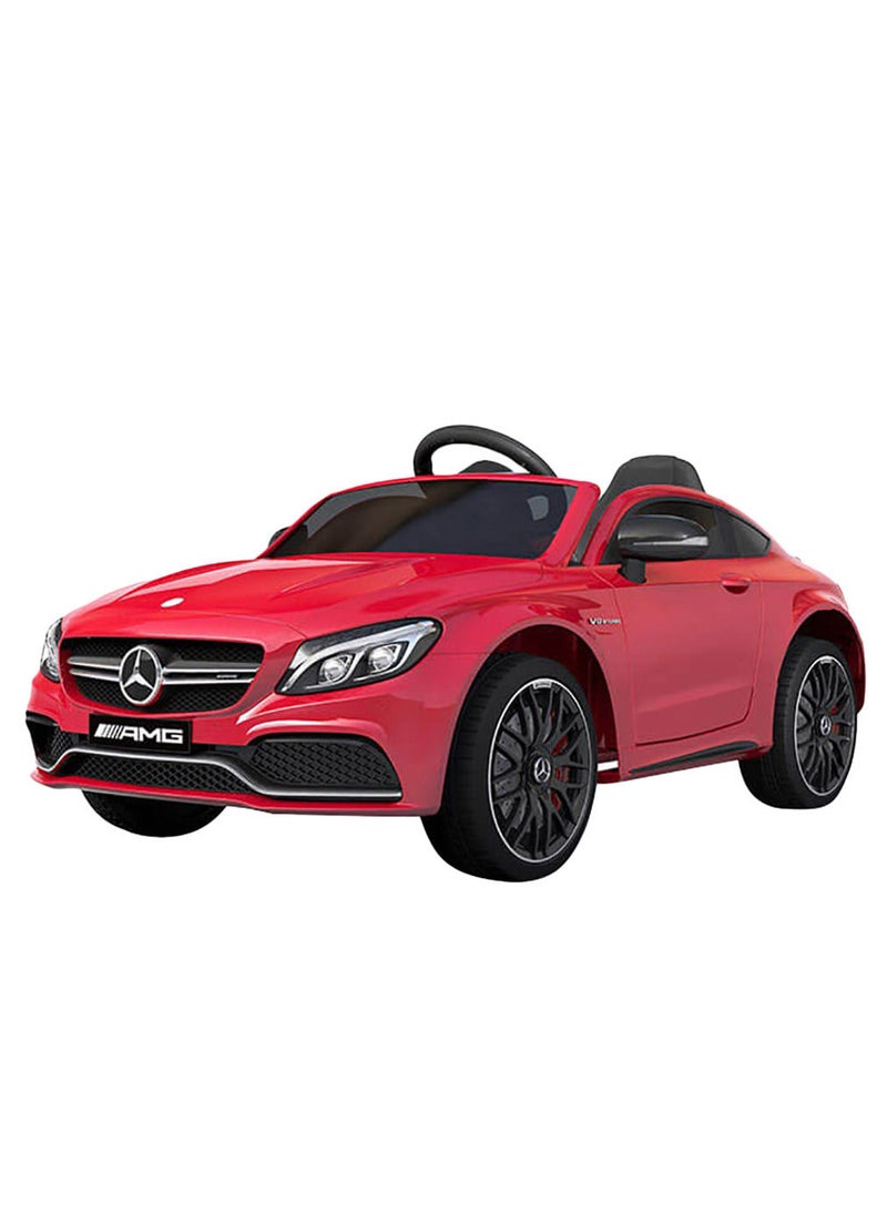 فاكتيوال تويز سيارة مرسيدس بنز SUV C63 12 فولت - حمراء  - Image 4