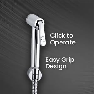 Mila India Mila Primejet Health Faucet MHHC0405CM Health Faucet Chrome Jet Flow per Minute11L03Mpa146L 05Mpa Hose 12 Metres - Image 2