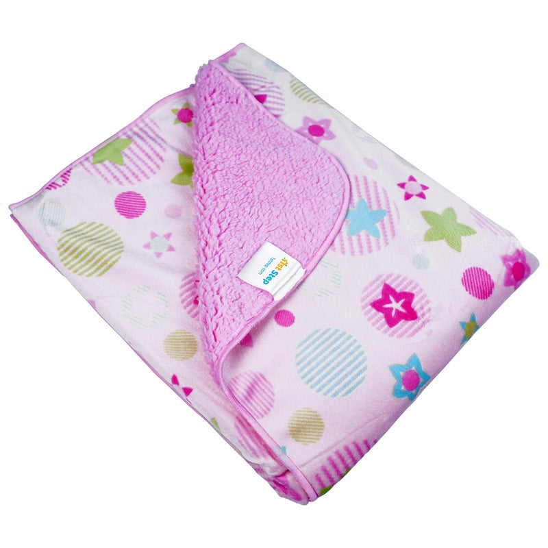 1ST STEP Printed Fleece Blanket (Shapes) - Image 2