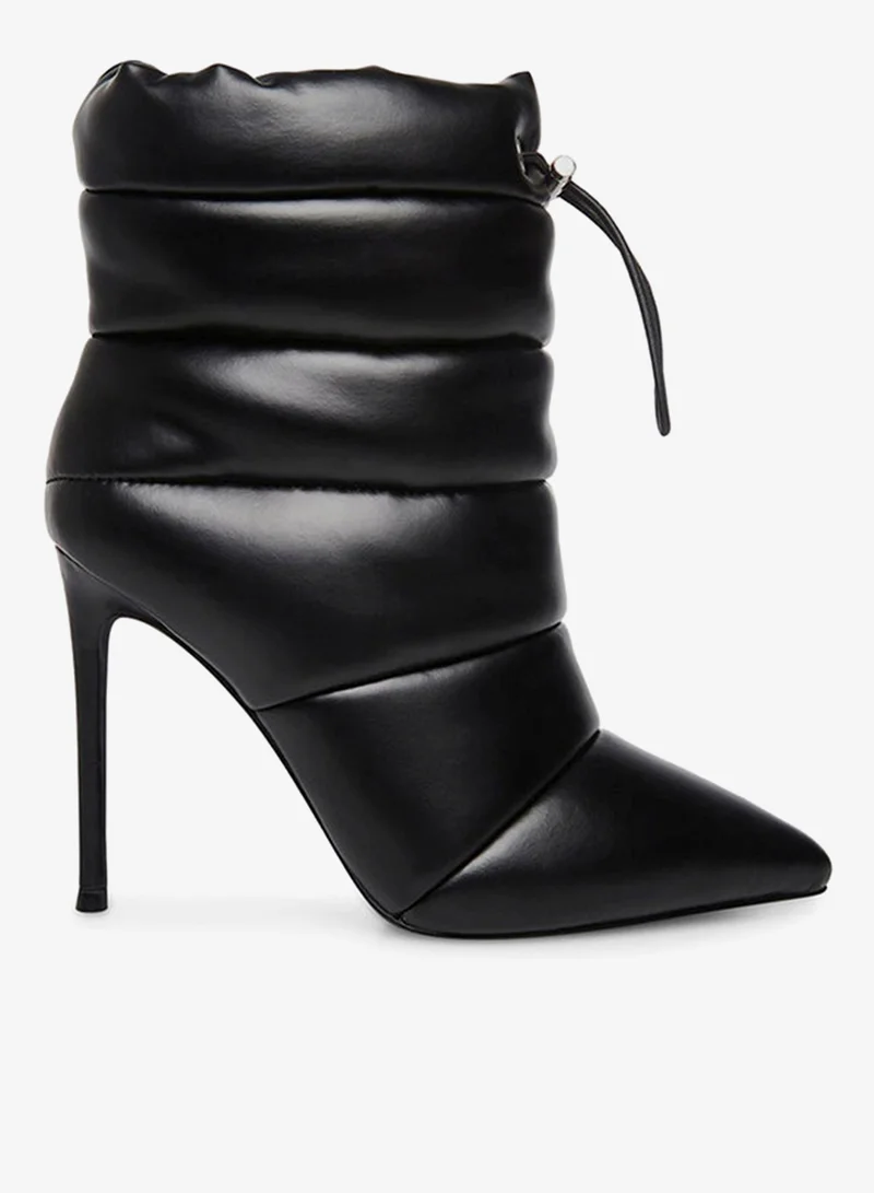 Steve madden cloak black women's booties