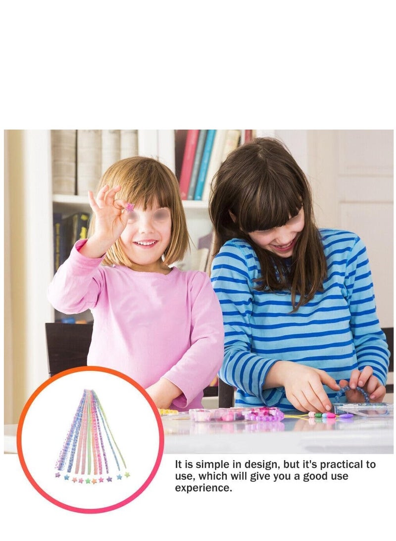 Excefore 840 Sheets Star Paper Strip, Luminous Origami Star Paper Strips Glow in The Dark Folding Strips Star Origami Paper Strips Decoration - Image 3