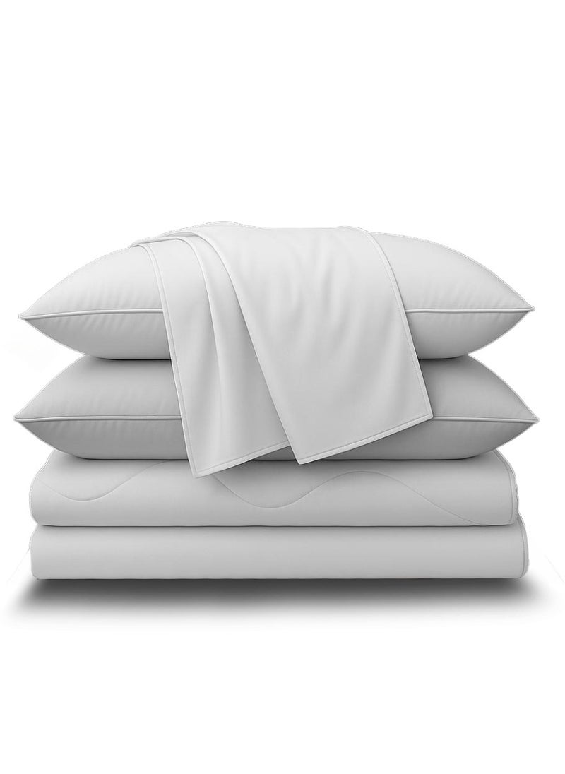 Neyam - Neyam Cooling Bed Set, keeps it cool at during summer nighta to give you a comfortable feeling and allow for deep sleep, Q-Max 0.42 degrees which means it is one of the most cool fabric. - Image 1